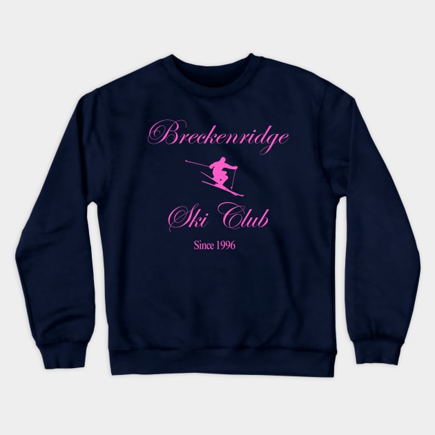 Breckenridge Ski Club Crewneck Sweatshirt by Asilynn